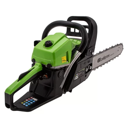 Пила цепная бензиновая БП-4540, 45 см3, шина 40 см, шаг 0.325, паз 1,5 мм, 64 звена Сибртех 95208 купить в Уфе