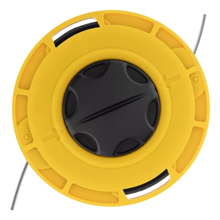 Катушка триммер. полуавтомат. легкая заправка гайка М10 М10 М8, лев.,шаг 1,0 1,25мм// Denzel 96392 купить в Уфе