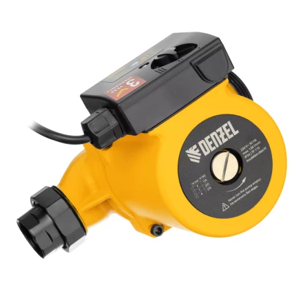 Циркуляционный насос CP25-8, напор 8 м, 130 л/мин, 1 м кабель, монт. длина 180 мм Denzel 99412 купить в Уфе