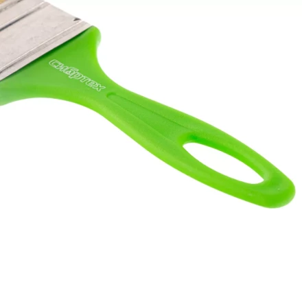 Кисть флейцевая "Евро", 50 x 8, натуральная щетина, пластиковая ручка Сибртех 83302 купить в Уфе