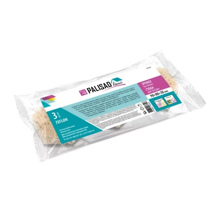 Губки для посуды TEFLON, 90 x 80 x 30 мм, 3 шт., Home Palisad 923565 купить в Уфе