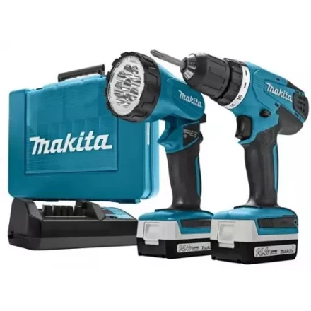Дрель-шуруповерт аккумуляторная Makita DF347DWLE купить в Уфе