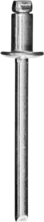 Заклепки ЗУБР стальные, 4,8x10мм, 500шт 31313-48-10 купить в Уфе
