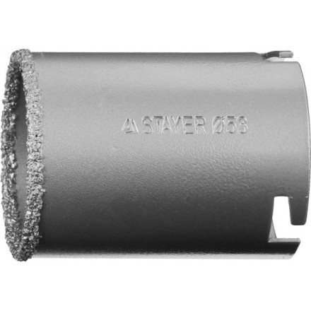 Коронка STAYER &quot;PROFESSIONAL&quot; кольцевая с карбидно-вольфрамовой крошкой, d=53мм 33345-53 купить в Уфе