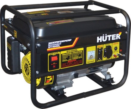 Бензогенератор HUTER DY4000L купить в Уфе