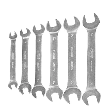 Набор ключей рожковых 6шт чехол Энкор 26067 26067 купить в Уфе