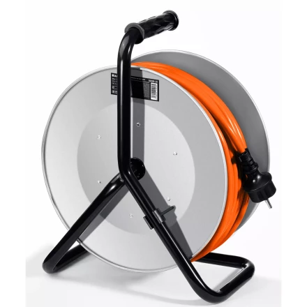 Силовые удлинители на стальной катушке  P-325, провод ПВС 3х2.5 мм2 55089-30 купить в Уфе