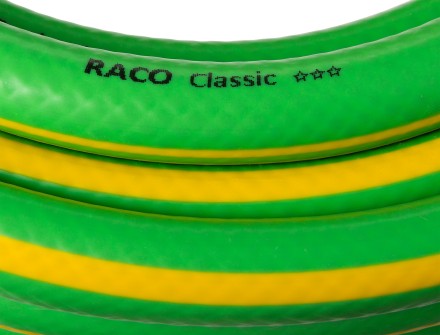 Шланг RACO CLASSIC поливочный, 25атм., армированный, 3-х слойный, 1/2&quot;х20м 40306-1/2-20_z01 купить в Уфе