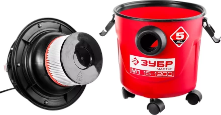 Пылесос хозяйственный М1 ПУ-15-1200 М1 серия МАСТЕР купить в Уфе