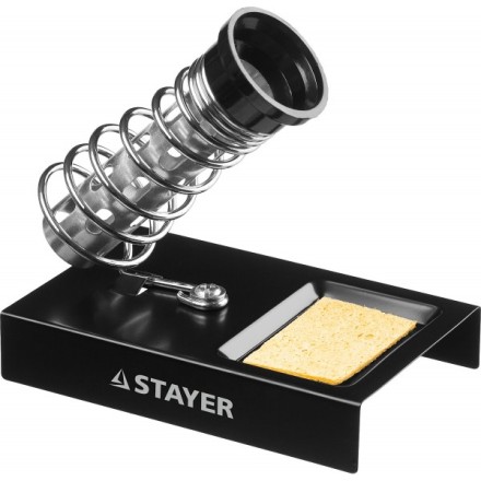 Подставка MAXTerm, STAYER 55318, для паяльников, штампованная 55318 купить в Уфе