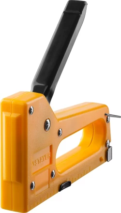 Степлер &quot;A 53&quot;, пластиковый корпус, для тонкой скобы тип 53 (4-8 мм), STAYER Master 3140_z01 купить в Уфе