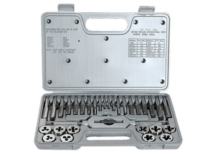 Набор метчиков и плашек М3 - М12 31 предмет MATRIX MASTER 77337 купить в Уфе