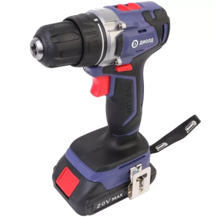 Аккумуляторная дрель-шуруповерт Диолд ДЭА-20Л-08 купить в Уфе