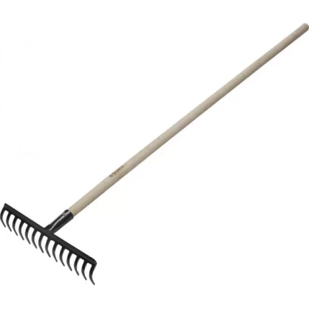 Грабли ЗУБР садовые с черенком, 14 прямых зубцов 4-39583-14 купить в Уфе