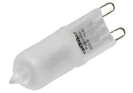 Лампа галогенная СВЕТОЗАР капсульная, матовое стекло, цоколь G9, диаметр 13мм, 40Вт, 220В SV-44894-M купить в Уфе