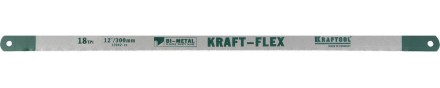 Полотно KRAFTOOL &quot;KRAFT-FLEX&quot; по металлу, Bi-Metal, 18TPI, 300 мм, 10 шт 15942-18-S10 купить в Уфе