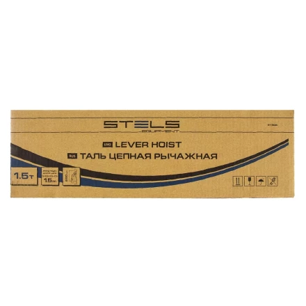 Таль цепная рычажная, 1.5т, h подъема 1.5 м Stels 51906 купить в Уфе