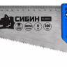 Ножовка по дереву компактная (пила) ТУЛБОКС 300 мм, шаг 9 TPI (3 мм), СИБИН 15056-30 купить в Уфе