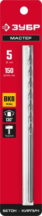 ЗУБР 5 х 150 мм, сверло по бетону (2922-150-05) купить в Уфе