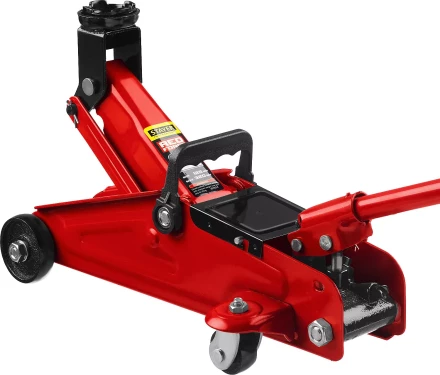 Домкрат гидравлический подкатной &quot;RED FORCE&quot;, 2т, 125-320мм, STAYER 43152-2 43152-2 купить в Уфе