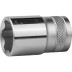 Торцовая головка KRAFTOOL &quot;INDUSTRIE QUALITAT&quot;, Cr-V, SUPER-LOCK, хромосатинированная, 1/2&quot;, 17 мм 27801-17_z01 купить в Уфе