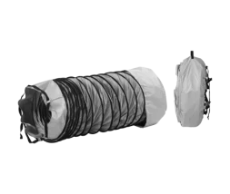 Комплект: рукав гибкий из ПВХ (700 мм, длина 6 м), сумка и фиксирующий ремень для теплогенераторов BALLU JUMBO