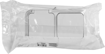 Блок STAYER &quot;MASTER&quot; &quot;MAXIMA&quot; розетка одноместная с заземлением и защитной крышкой, IP54, 16А, 220В, и выключатель одноклавишный, IP54, 10А, 220В 54311-W купить в Уфе