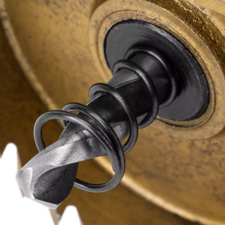 Коронка по металлу HSS, 55 мм, нитридтитановое покрытие Denzel 724118 купить в Уфе