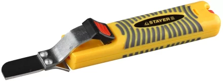 Съемник изоляции кабелей с дополнительным лезвием, 8 - 28 мм, STAYER 2-45303 купить в Уфе