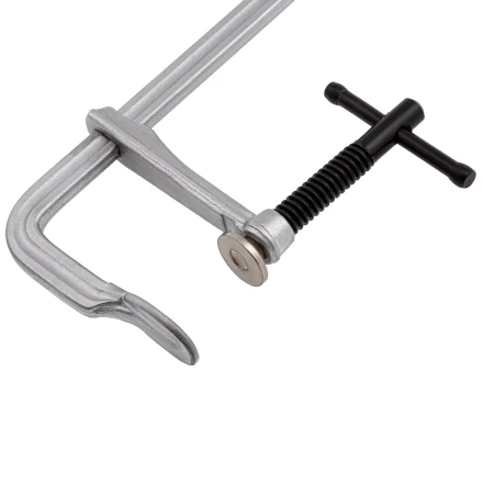 Струбцина F-образная Denzel 20467, 80x400мм, кованая купить в Уфе