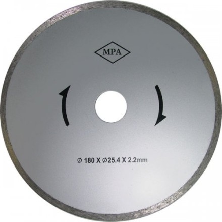 Круг алмазный ф180х25,4х2,2  К-463 1/50 25501 купить в Уфе