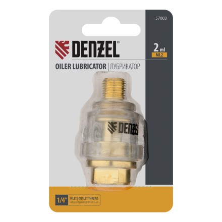 Лубрикатор ML2, 10 бар, 1/4&quot; Denzel 57003 купить в Уфе