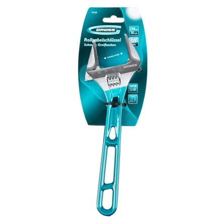 Ключ разводной 250 мм Gross 15559, CrV, облегченный купить в Уфе