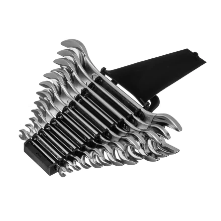 Набор ключей рожковых Matrix 15278, 6 х 32 мм, 12 шт., CrV, хромированные купить в Уфе