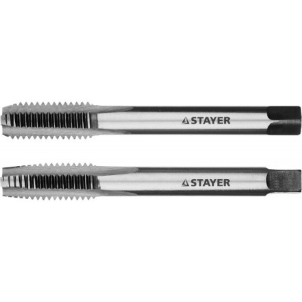 Комплект метчиков STAYER &quot;MASTER&quot;, сталь 9ХС, М10х1,5, 2 шт 28025-10-1.5-H2 купить в Уфе