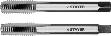 Комплект метчиков STAYER "MASTER", сталь 9ХС, М10х1,5, 2 шт 28025-10-1.5-H2 купить в Уфе