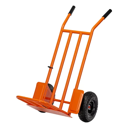 Тележка ручная 2-х колесная Сибртех 69301, облегченная, г/п 150кг, откидная платформа 430х355мм купить в Уфе