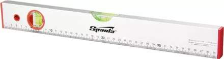 Уровень алюминиевый 1800 мм 2 глазка линейка  SPARTA 35118 купить в Уфе