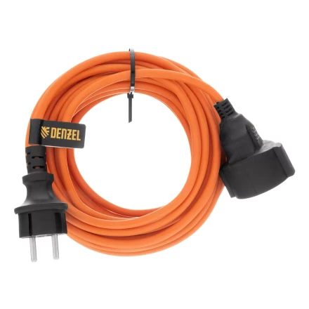 Удлинитель-шнур силовой Denzel Garden Series, б/з, ПВС, 10м, 1 розетка, 2 x 1,5 мм, 3 м 37403 купить в Уфе