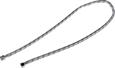 Подводка гибкая ЗУБР для воды, оплетка из нержавеющей стали, г/ш 1/2&quot; - 1,2м 51005-G/S-120 купить в Уфе