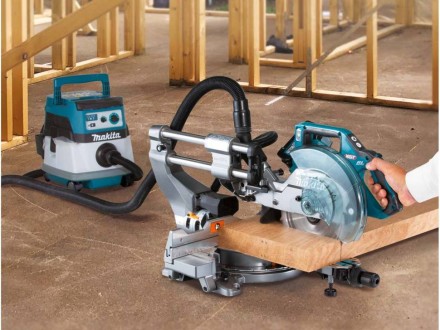 Аккумуляторная торцовочная пила консольного типа Makita 216 мм LS002GZ01 (без АКБ и ЗУ) купить в Уфе