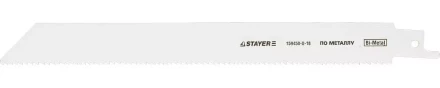 Полотно STAYER &quot;PROFI&quot; S1122VF к саб эл.ножов Bi-Met,унив с перем шаг зубьев,дерев с гвозд,мет,пласт,мет.трубы до 4&quot; 159450-U-18 купить в Уфе