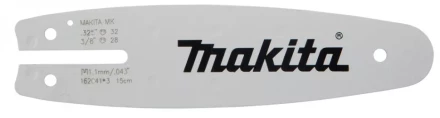 Шина 15 см, шаг 0.325, паз 1.1 мм, 32 звена Makita 1912F1-4 (для DUC150) купить в Уфе