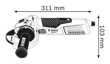 Шлифмашина BOSCH УШМ GWS 19 - 125 СI купить в Уфе