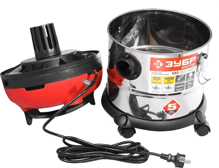 Пылесос строительный М3 ПУ-20-1400 М3 серия МАСТЕР купить в Уфе