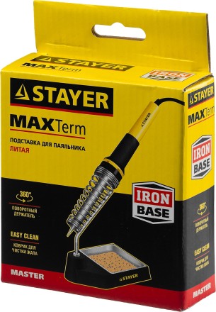 Подставка для паяльников STAYER &quot;MASTER&quot;, литая 55319 купить в Уфе