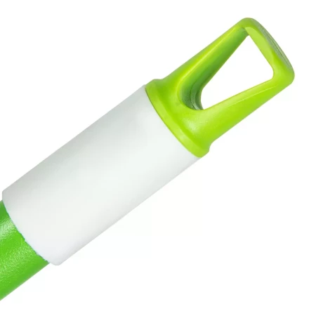 Щетка пластмассовая для чистки ковров, 27 cм, c черенком, 120 см, салатовая щетина, Home Palisad 935515 купить в Уфе