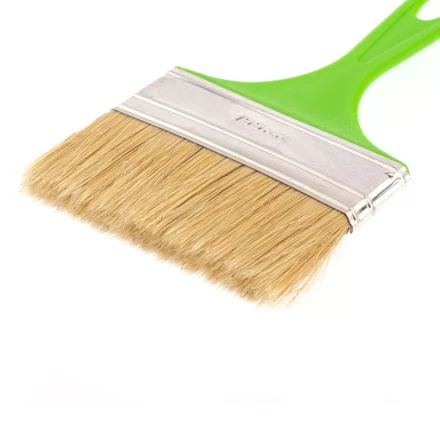 Кисть флейцевая &quot;Евро&quot;, 100 x 8, натуральная щетина, пластиковая ручка Сибртех 83304 купить в Уфе