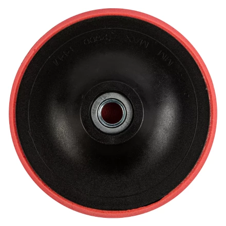 Насадка для дрели и УШМ с липучкой, 125 мм, с адаптером c М14 на d8 Сибртех 76235 купить в Уфе