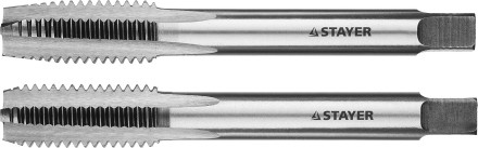 Комплект метчиков STAYER &quot;MASTER&quot;, сталь 9ХС, М12х1,5, 2 шт 28025-12-1.5-H2 купить в Уфе